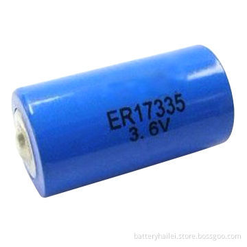 Li-SOCl2 Battery with 3.6V Voltage and 2100mAh Capacity, 2 x /3 x A Size Battery